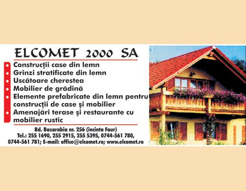 Elcomet 2000 - Case din lemn, cherestea